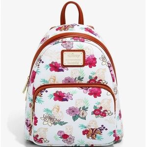 Loungefly Disney Princess Floral Backpack
